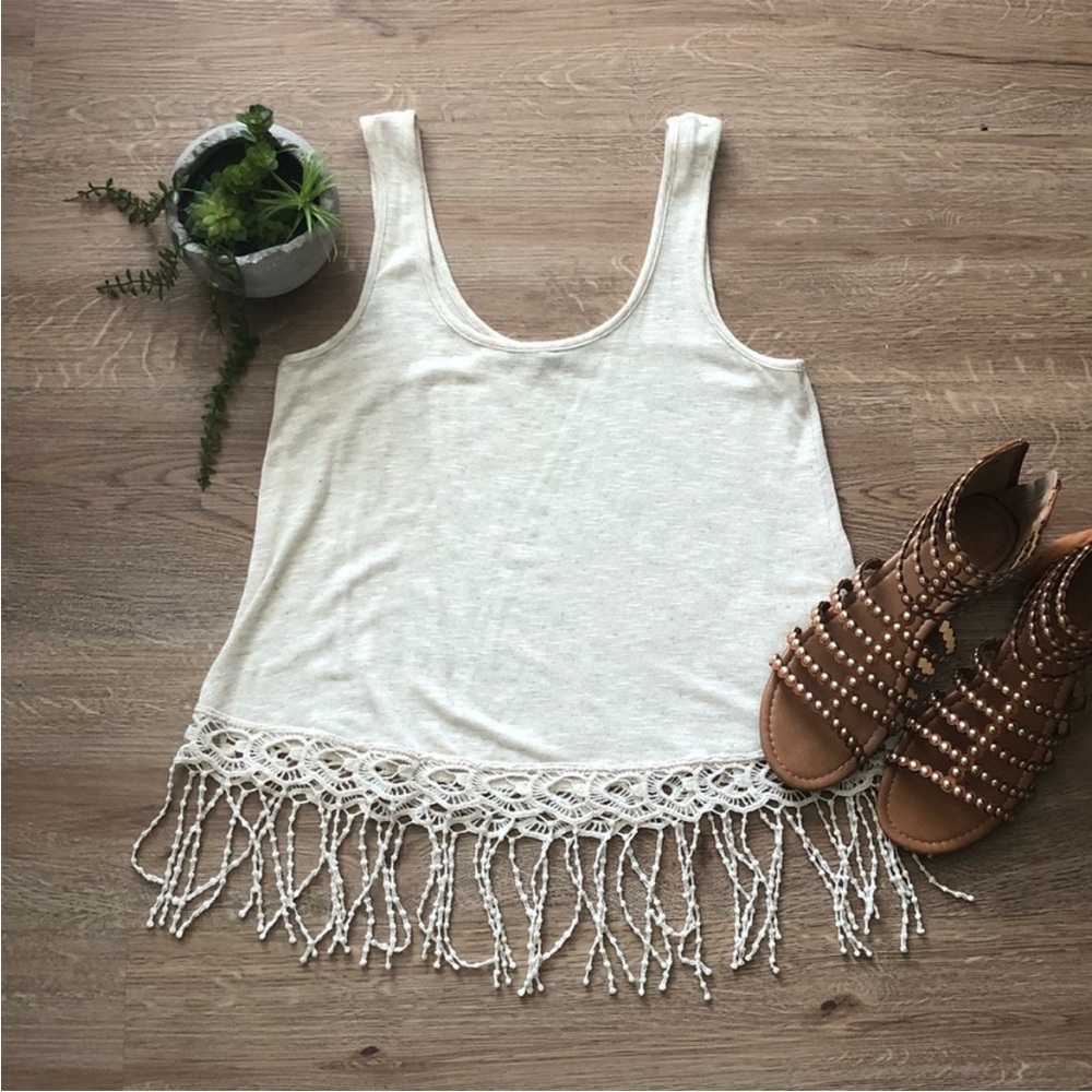 Fringe Tank Top